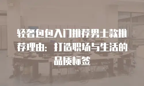 轻奢包包入门推荐男士款推荐理由：打造职场与生活的品质标签