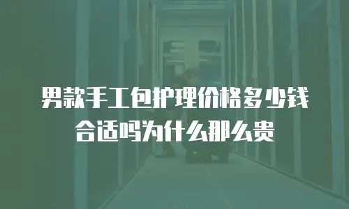 男款手工包护理价格多少钱合适吗为什么那么贵