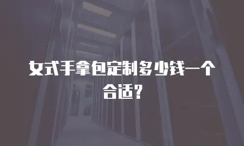 女式手拿包定制多少钱一个合适？