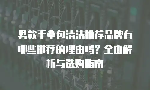 男款手拿包清洁推荐品牌有哪些推荐的理由吗？全面解析与选购指南