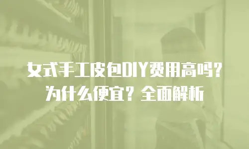 女式手工皮包DIY费用高吗？为什么便宜？全面解析