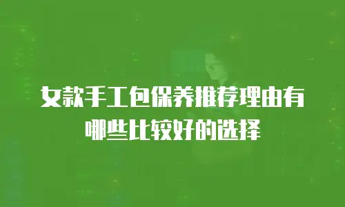 女款手工包保养推荐理由有哪些比较好的选择