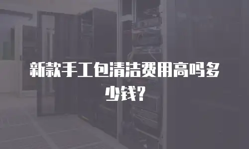 新款手工包清洁费用高吗多少钱？