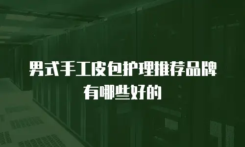 男式手工皮包护理推荐品牌有哪些好的