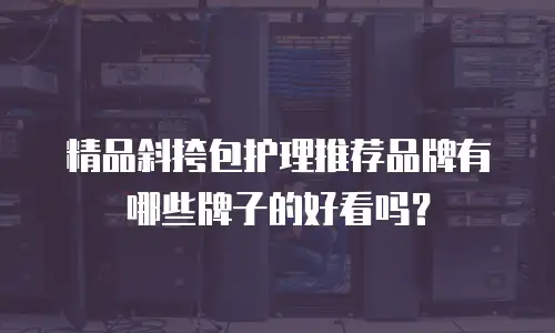 精品斜挎包护理推荐品牌有哪些牌子的好看吗？