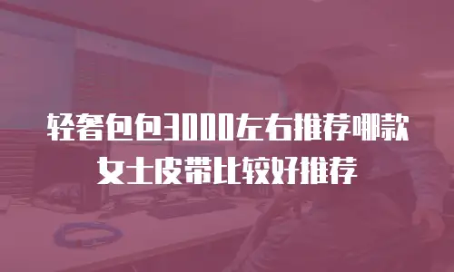 轻奢包包3000左右推荐哪款女士皮带比较好推荐