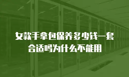 女款手拿包保养多少钱一套合适吗为什么不能用