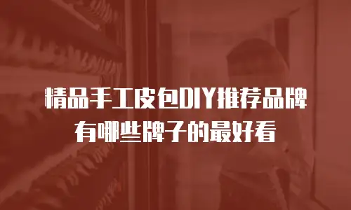 精品手工皮包DIY推荐品牌有哪些牌子的最好看