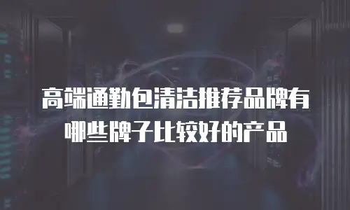 高端通勤包清洁推荐品牌有哪些牌子比较好的产品