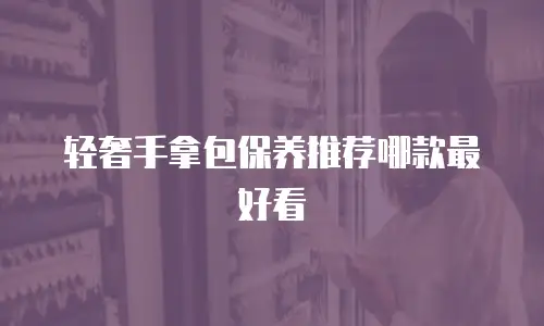 轻奢手拿包保养推荐哪款最好看