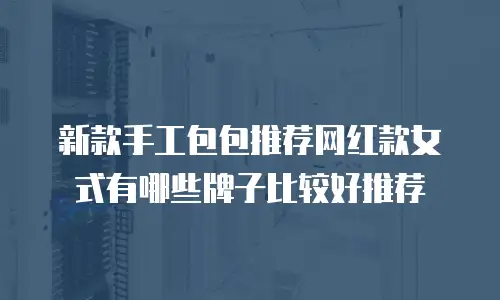 新款手工包包推荐网红款女式有哪些牌子比较好推荐