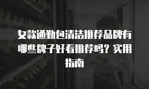 女款通勤包清洁推荐品牌有哪些牌子好看推荐吗？实用指南