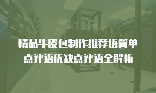 精品牛皮包制作推荐语简单点评语优缺点评语全解析