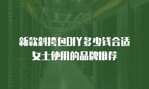 新款斜挎包DIY多少钱合适女士使用的品牌推荐