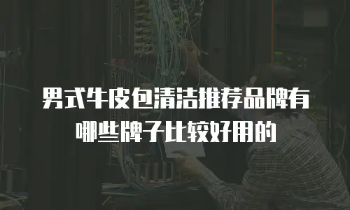 男式牛皮包清洁推荐品牌有哪些牌子比较好用的