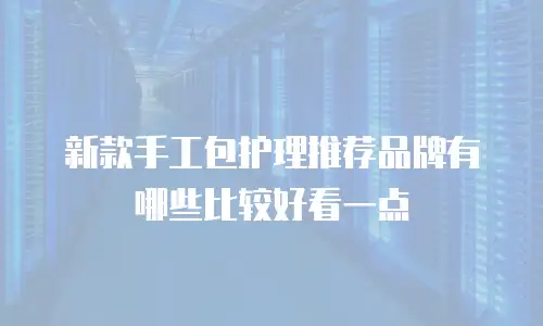 新款手工包护理推荐品牌有哪些比较好看一点