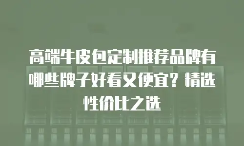 高端牛皮包定制推荐品牌有哪些牌子好看又便宜？精选性价比之选
