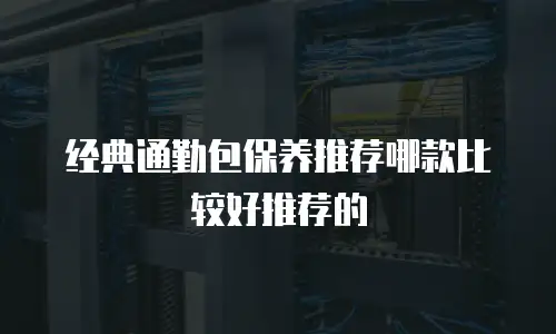 经典通勤包保养推荐哪款比较好推荐的