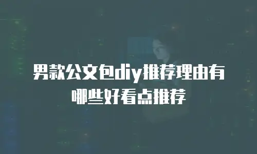 男款公文包diy推荐理由有哪些好看点推荐