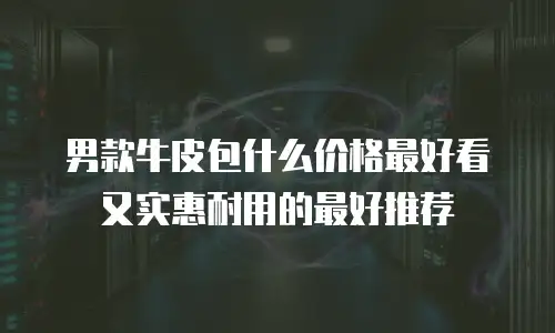 男款牛皮包什么价格最好看又实惠耐用的最好推荐