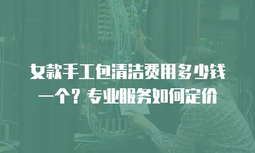 女款手工包清洁费用多少钱一个？专业服务如何定价