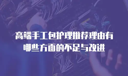 高端手工包护理推荐理由有哪些方面的不足与改进