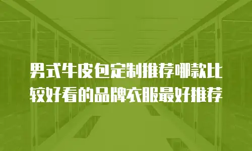 男式牛皮包定制推荐哪款比较好看的品牌衣服最好推荐