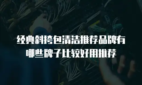 经典斜挎包清洁推荐品牌有哪些牌子比较好用推荐