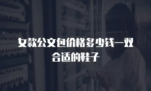 女款公文包价格多少钱一双合适的鞋子