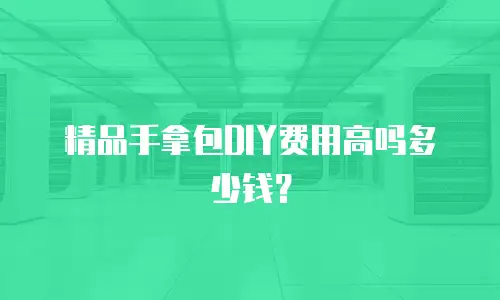 精品手拿包DIY费用高吗多少钱？