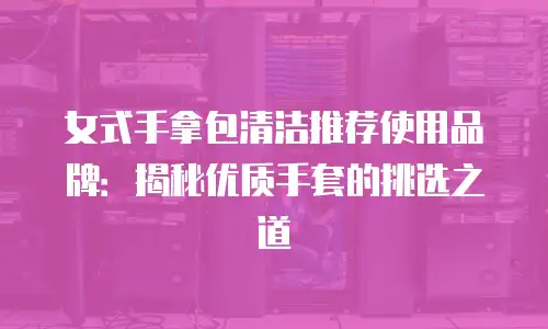 女式手拿包清洁推荐使用品牌：揭秘优质手套的挑选之道