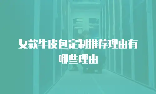 女款牛皮包定制推荐理由有哪些理由