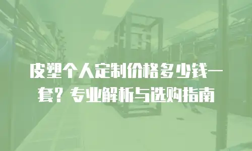 皮塑个人定制价格多少钱一套？专业解析与选购指南