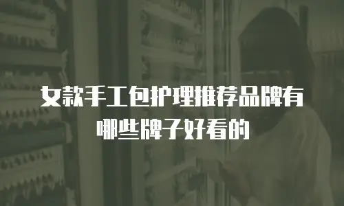 女款手工包护理推荐品牌有哪些牌子好看的