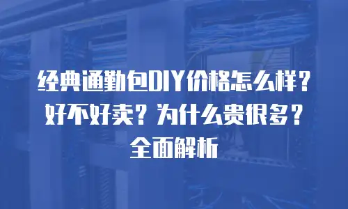 经典通勤包DIY价格怎么样？好不好卖？为什么贵很多？全面解析