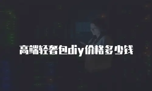 高端轻奢包diy价格多少钱