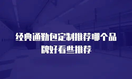 经典通勤包定制推荐哪个品牌好看些推荐