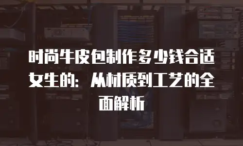 时尚牛皮包制作多少钱合适女生的：从材质到工艺的全面解析