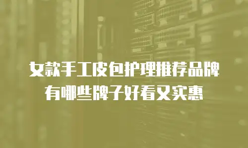 女款手工皮包护理推荐品牌有哪些牌子好看又实惠