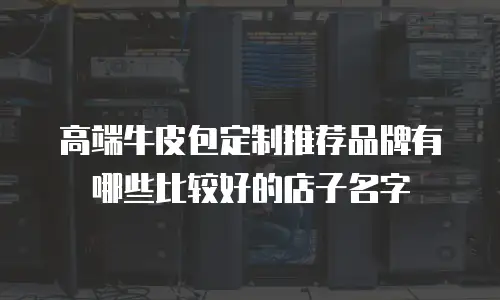 高端牛皮包定制推荐品牌有哪些比较好的店子名字