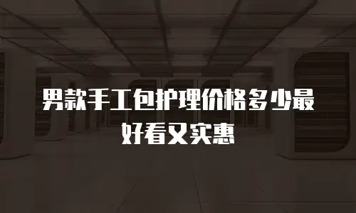 男款手工包护理价格多少最好看又实惠