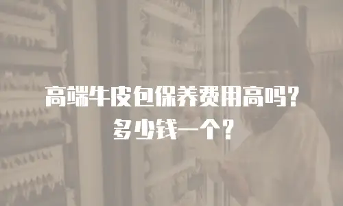 高端牛皮包保养费用高吗？多少钱一个？