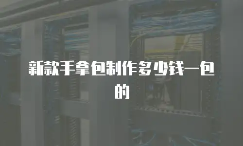 新款手拿包制作多少钱一包的