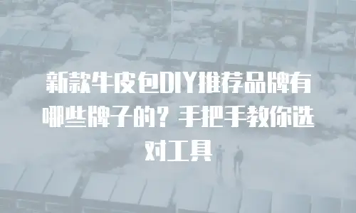 新款牛皮包DIY推荐品牌有哪些牌子的？手把手教你选对工具