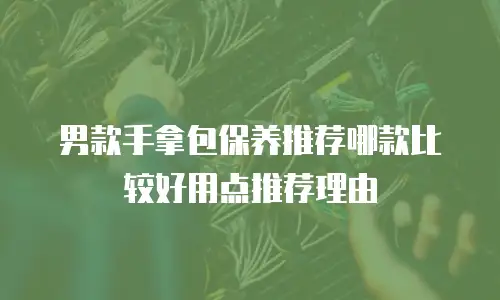 男款手拿包保养推荐哪款比较好用点推荐理由