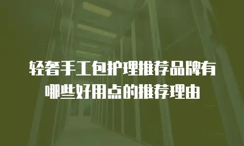 轻奢手工包护理推荐品牌有哪些好用点的推荐理由