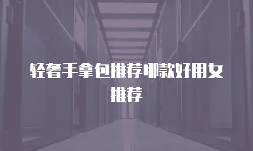 轻奢手拿包推荐哪款好用女推荐