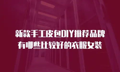 新款手工皮包DIY推荐品牌有哪些比较好的衣服女装