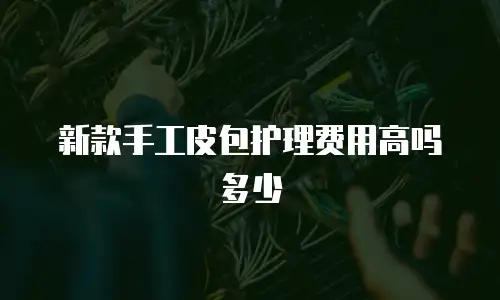 新款手工皮包护理费用高吗多少