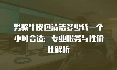 男款牛皮包清洁多少钱一个小时合适：专业服务与性价比解析